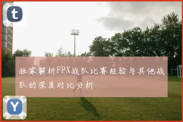 独家解析FPX战队比赛经验与其他战队的深度对比分析